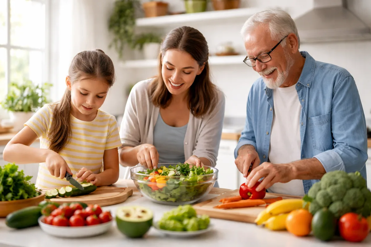 Les bienfaits de l'éducation alimentaire à tous les âges