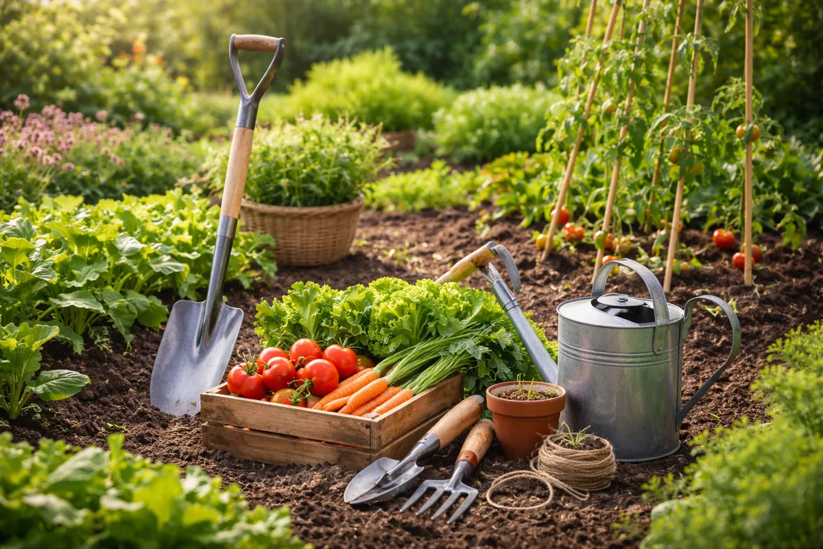 Quels sont les outils de jardin à privilégier pour un jardin potager optimal ?