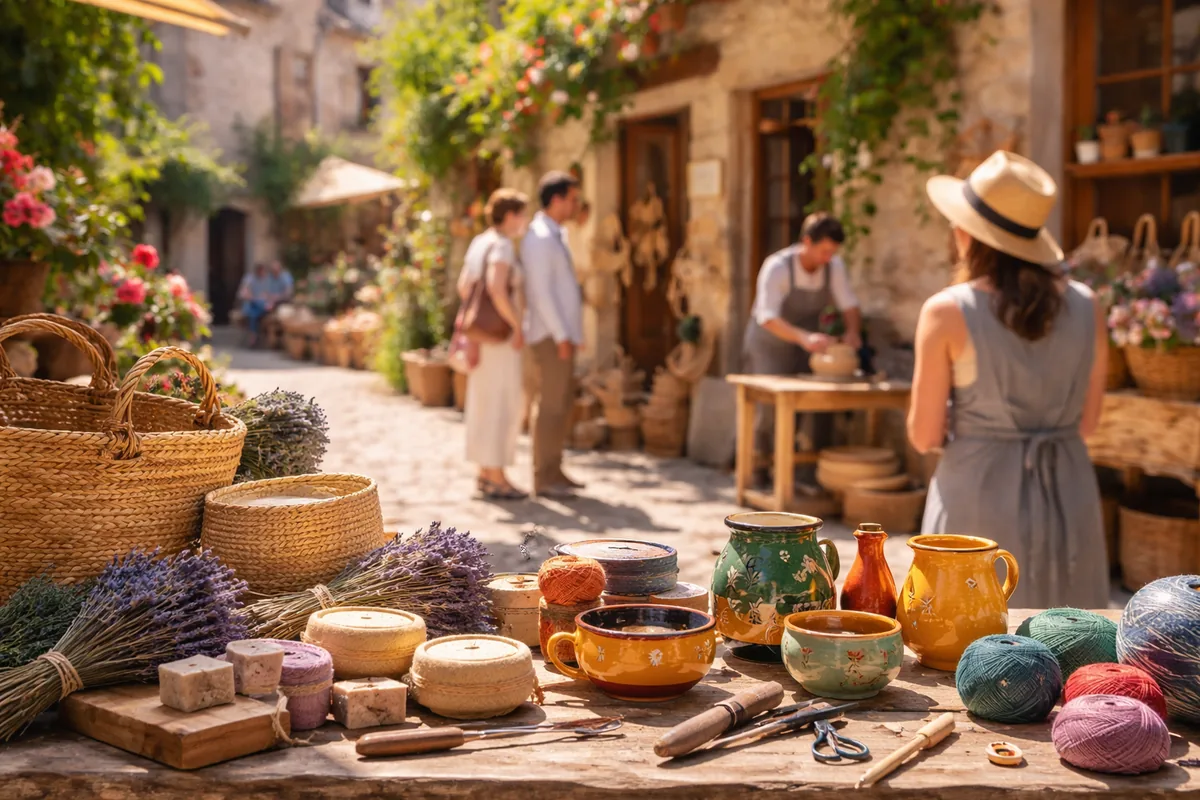 Comment découvrir l'artisanat local lors d'un voyage en France