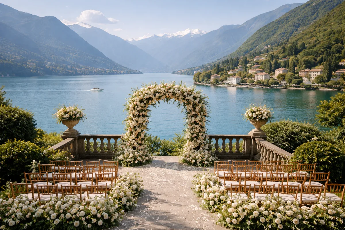Comment choisir un lieu de mariage sur mesure au lac de Côme