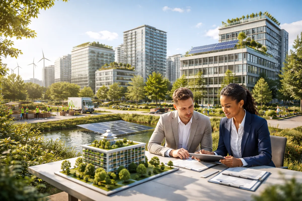 L'évolution de la chaîne d'approvisionnement durable dans le secteur immobilier