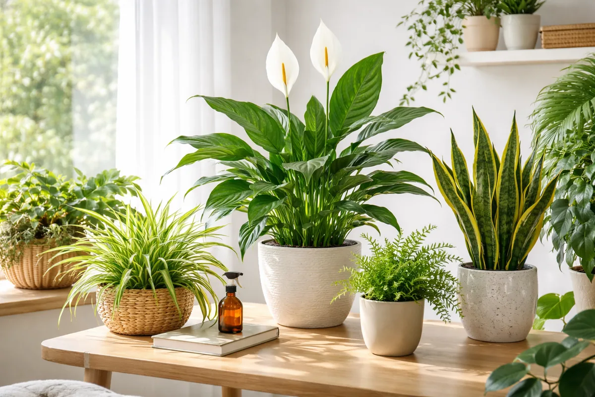 Quelles plantes d'intérieur sont idéales pour purifier l'air ?