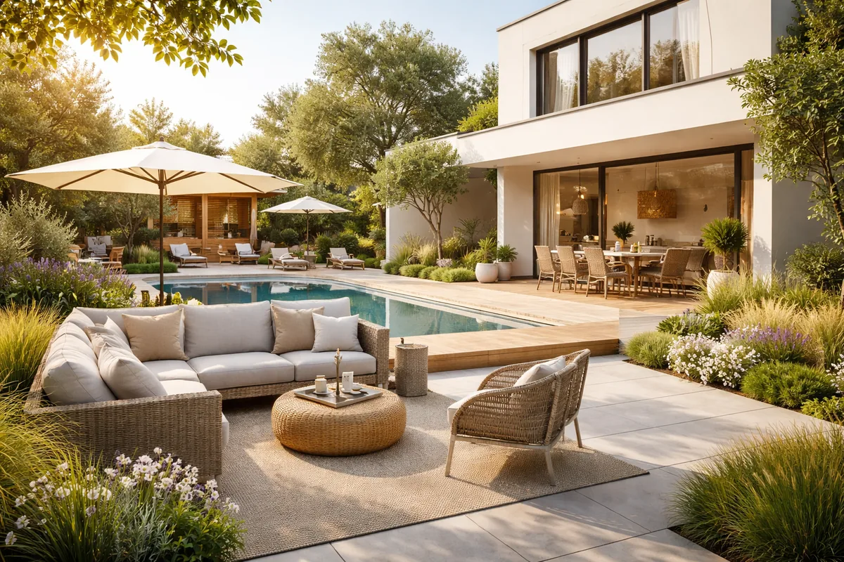 Comment bien réaliser l'aménagement d'un espace extérieur autour de ma maison