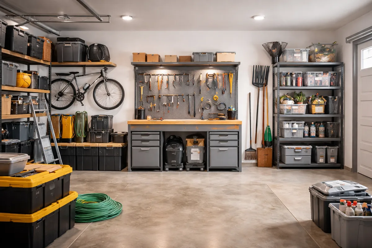 Comment aménager un garage en espace de rangement fonctionnel