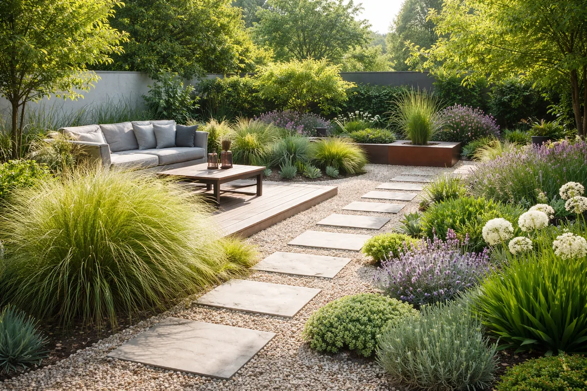 Comment aménager un jardin à faible entretien pour optimiser le confort durable